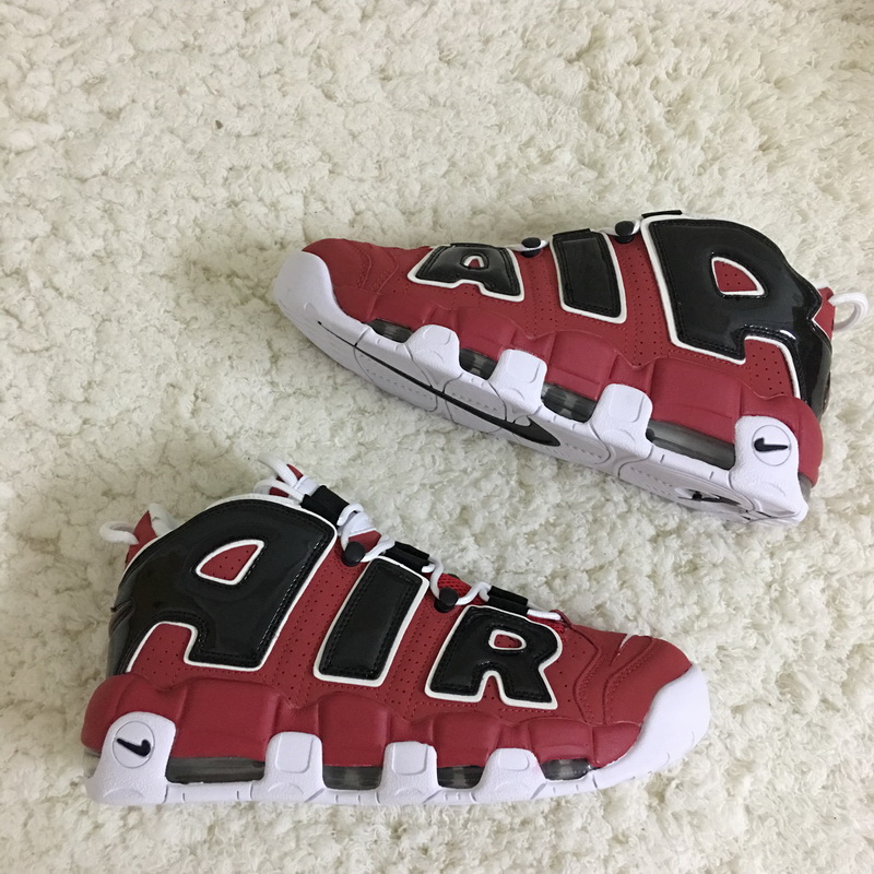 Authentic Nike Air More Uptempo RED Black